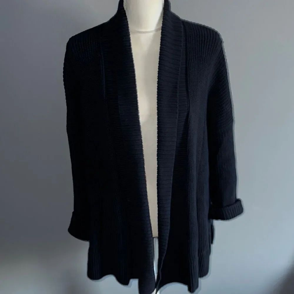 Land’s End Open Cardigan!